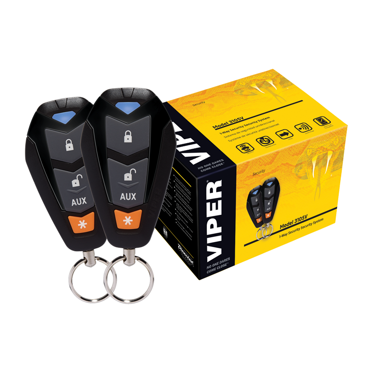 Alarma auto cu telecomanda cu 4 butoane Viper 3105V