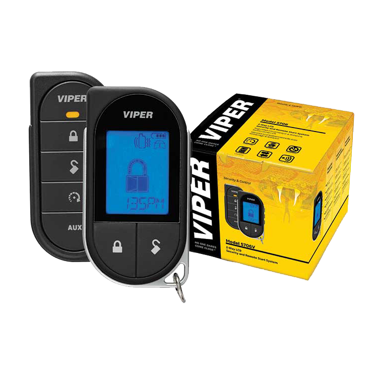 Alarma auto cu pager si pornire motor Viper 5706V