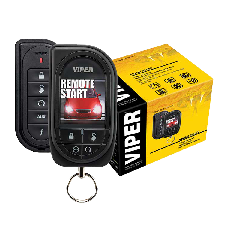 Alarma auto cu pager color si pornire motor Viper 5906V