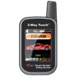 Alarma auto cu pornire motor si pager cu touchscreen Maat 7500TS