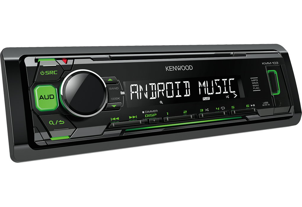 Radio MP3 Player cu intrari USB si AUX Kenwood KMM-103GY - imagine 3