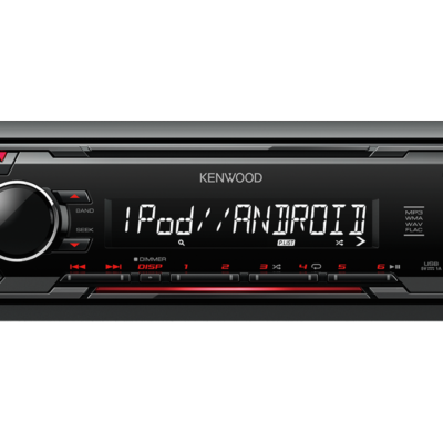 Radio MP3 Player cu intrari USB si AUX Kenwood KMM-203